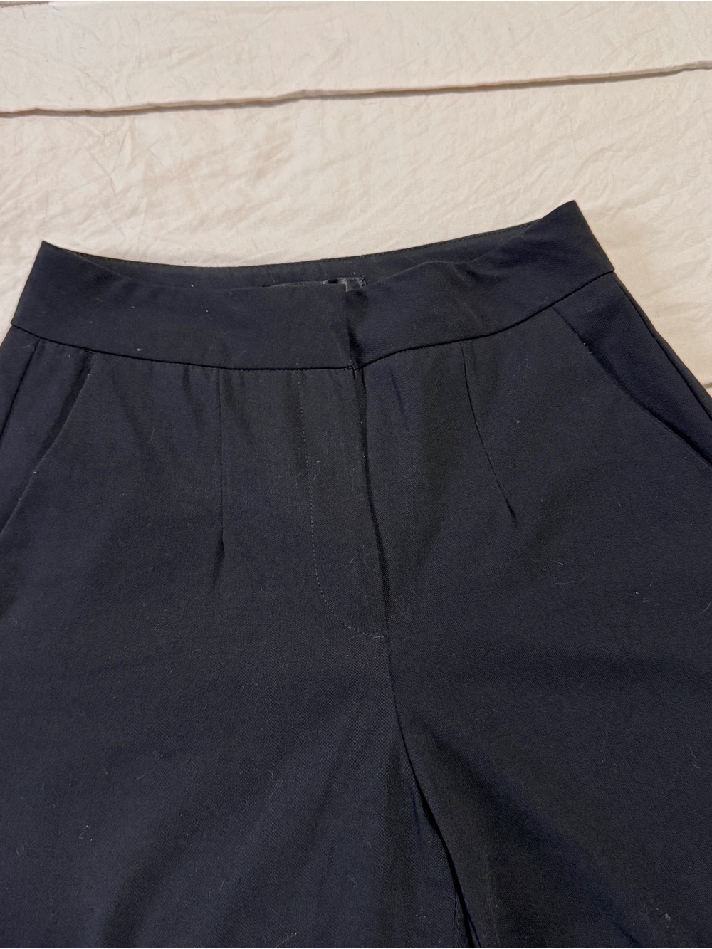 Dynamite Black High-Waist Trousers